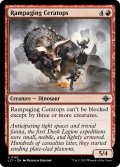 【ENG】暴走するケラトプス/Rampaging Ceratops[MTG_LCI_162U]