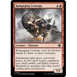 画像1: 【ENG】暴走するケラトプス/Rampaging Ceratops[MTG_LCI_162U]