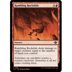 画像1: 【ENG】轟く岩滑り/Rumbling Rockslide[MTG_LCI_163C]