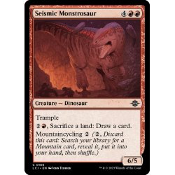 画像1: 【ENG】地鳴りのモンストロサウルス/Seismic Monstrosaur[MTG_LCI_166C]