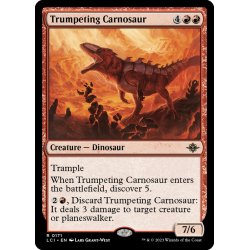 画像1: 【ENG】嘶くカルノサウルス/Trumpeting Carnosaur[MTG_LCI_171R]