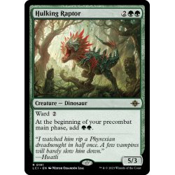 画像1: 【ENG】巨体の猛竜/Hulking Raptor[MTG_LCI_191R]