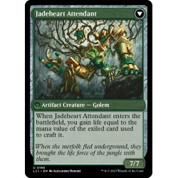 画像2: 【ENG】翡翠の種石/Jade Seedstones/翡翠心の従者/Jadeheart Attendant[MTG_LCI_195U]