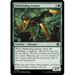 画像1: 【ENG】開拓する斧顎/Pathfinding Axejaw[MTG_LCI_206C]