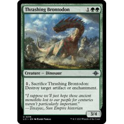 画像1: 【ENG】打ち壊すブロントドン/Thrashing Brontodon[MTG_LCI_216U]