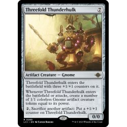 画像1: 【ENG】三重の稲妻巨人/Threefold Thunderhulk[MTG_LCI_265R]