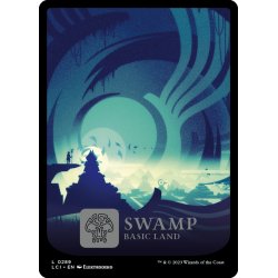 画像1: 【ENG】沼/Swamp[MTG_LCI_289L]