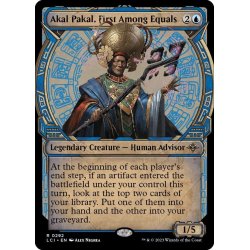 画像1: 【ENG】最初の平等者、アカル・パカル/Akal Pakal, First Among Equals[MTG_LCI_292R]