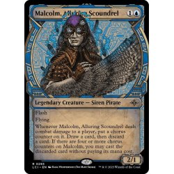 画像1: 【ENG】魅惑の悪漢、マルコム/Malcolm, Alluring Scoundrel[MTG_LCI_293R]