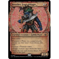 画像1: 【ENG】熱心な略奪者、ブリーチェス/Breeches, Eager Pillager[MTG_LCI_294R]