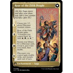 画像2: 【ENG】統一の詩人、ファートリ/Huatli, Poet of Unity/五代目の咆哮/Roar of the Fifth People[MTG_LCI_296M]