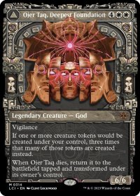 【ENG】★Foil★最深の基盤、オヘル・タク/Ojer Taq, Deepest Foundation/文明の神殿/Temple of Civilization[MTG_LCI_314M]