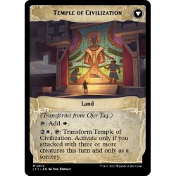 画像2: 【ENG】★Foil★最深の基盤、オヘル・タク/Ojer Taq, Deepest Foundation/文明の神殿/Temple of Civilization[MTG_LCI_314M]