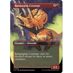 画像1: 【ENG】暴走するケラトプス/Rampaging Ceratops[MTG_LCI_322U]