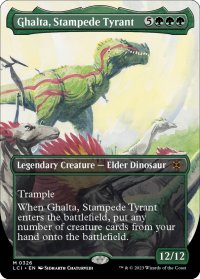 【ENG】★Foil★暴走暴君、ガルタ/Ghalta, Stampede Tyrant[MTG_LCI_326M]