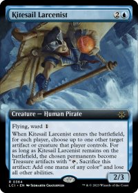 【ENG】帆凧の窃盗犯/Kitesail Larcenist[MTG_LCI_0364R]