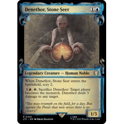 画像1: 【ENG】★Foil★石の予見者、デネソール/Denethor, Stone Seer[MTG_LTC_0422R]