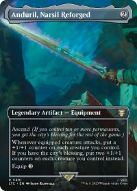 【ENG】★Foil★Anduril, Narsil Reforged[MTG_LTC_0491R]