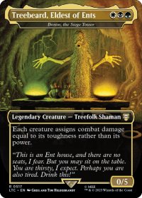 【ENG】Treebeard, Eldest of Ents/包囲の塔、ドラン/Doran, the Siege Tower[MTG_LTC_0517R]