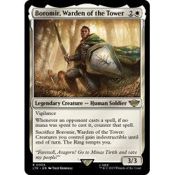 画像1: 【ENG】塔の長官、ボロミア/Boromir, Warden of the Tower[MTG_LTR_0004R]