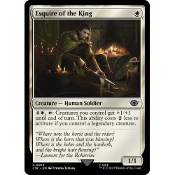 画像1: 【ENG】王家の小姓/Esquire of the King[MTG_LTR_0013C]