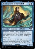 【ENG】裂け谷の王、エルロンド/Elrond, Lord of Rivendell[MTG_LTR_0049U]