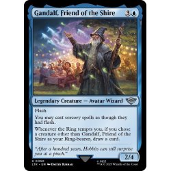 画像1: 【ENG】ホビット庄の友、ガンダルフ/Gandalf, Friend of the Shire[MTG_LTR_0050U]