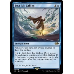 画像1: 【ENG】失われた島の呼び声/Lost Isle Calling[MTG_LTR_0061R]