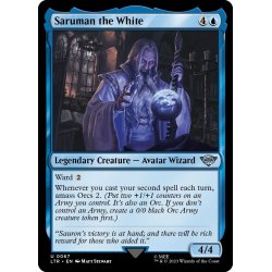 画像1: 【ENG】白のサルマン/Saruman the White[MTG_LTR_0067U]