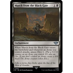 画像1: 【ENG】黒門からの出撃/March from the Black Gate[MTG_LTR_0094U]