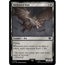 画像1: 【ENG】闇の森のコウモリ/Mirkwood Bats[MTG_LTR_0095C]