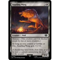 画像1: 【ENG】うなる魔狼/Snarling Warg[MTG_LTR_0109C]