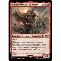 画像1: 【ENG】ローハンの軍団長、エオメル/?omer, Marshal of Rohan[MTG_LTR_0120R]