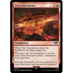 画像1: 【ENG】灼熱の銘/Fiery Inscription[MTG_LTR_0126U]