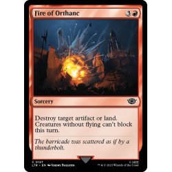 画像1: 【ENG】オルサンクの火/Fire of Orthanc[MTG_LTR_0127C]