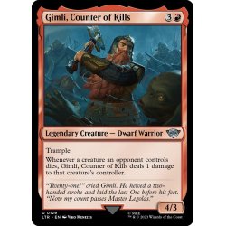 画像1: 【ENG】打破数を競う者、ギムリ/Gimli, Counter of Kills[MTG_LTR_0129U]