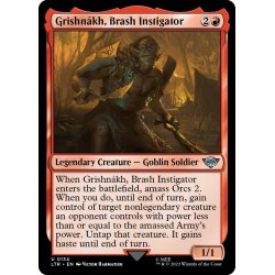 画像1: 【ENG】軽率な扇動者、グリシュナーハ/Grishnakh, Brash Instigator[MTG_LTR_0134U]