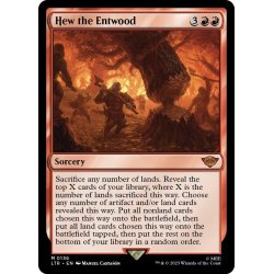 画像1: 【ENG】エント森の伐採/Hew the Entwood[MTG_LTR_0136M]