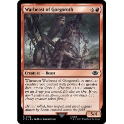 画像1: 【ENG】ゴルゴロスの戦獣/Warbeast of Gorgoroth[MTG_LTR_0152C]