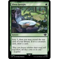 画像1: 【ENG】エルフの遠見/Elven Farsight[MTG_LTR_0161C]