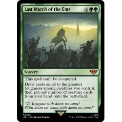 画像1: 【ENG】エント最後の進軍/Last March of the Ents[MTG_LTR_0172M]