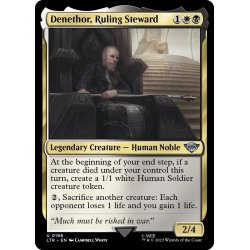 画像1: 【ENG】統治する執政、デネソール/Denethor, Ruling Steward[MTG_LTR_0198U]