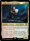 【ENG】死を悼む復讐者、ギムリ/Gimli, Mournful Avenger[MTG_LTR_0209R]