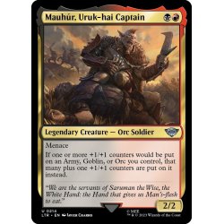 画像1: 【ENG】ウルク＝ハイの隊長、マウフール/Mauhur, Uruk-hai Captain[MTG_LTR_0214U]