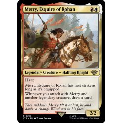 画像1: 【ENG】ローハン王家の小姓、メリー/Merry, Esquire of Rohan[MTG_LTR_0215R]