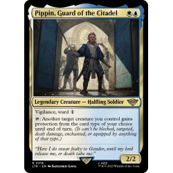 画像1: 【ENG】城塞の近衛兵、ピピン/Pippin, Guard of the Citadel[MTG_LTR_0218R]