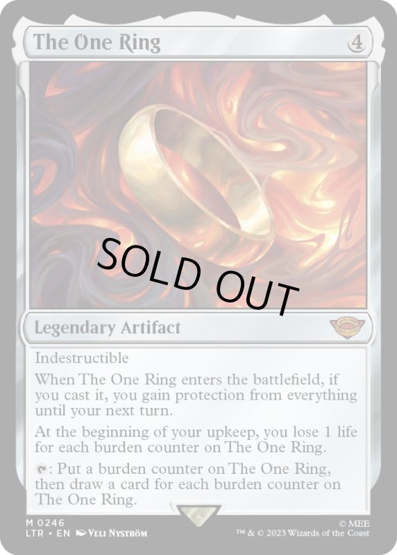 画像1: 【ENG】★Foil★一つの指輪/The One Ring[MTG_LTR_0246M] (1)