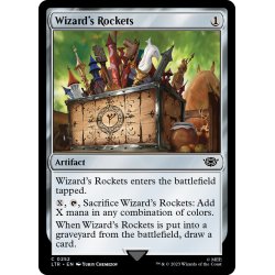 画像1: 【ENG】魔法使の打ち上げ花火/Wizard's Rockets[MTG_LTR_0252C]