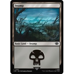 画像1: 【ENG】沼/Swamp[MTG_LTR_0267L]