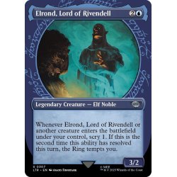 画像1: 【ENG】裂け谷の王、エルロンド/Elrond, Lord of Rivendell[MTG_LTR_0307U]